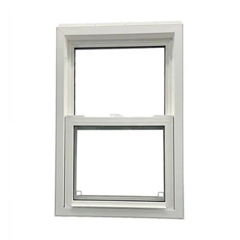 Ventanas de doble guillotina de UPVC de tamaño personalizado para un reemplazo confiable