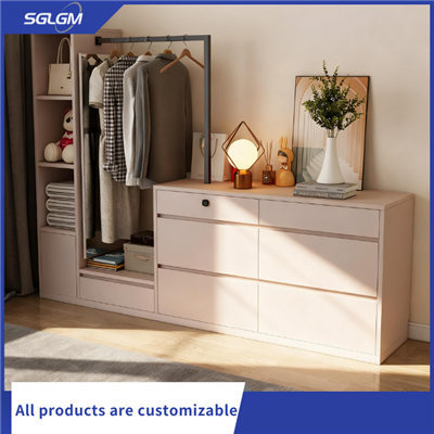 Almacenamiento de dormitorio equipado