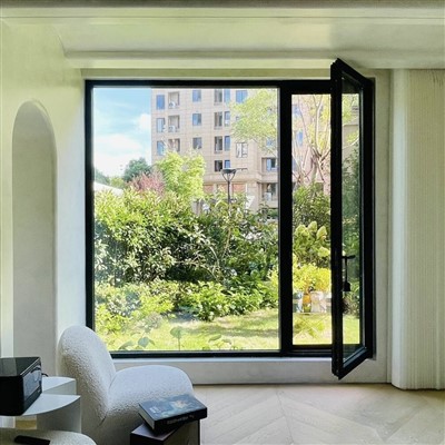 Ventanas de aluminio abatibles al ras